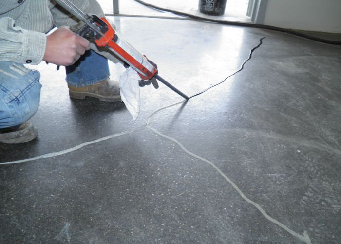 Residential Floor Crack Repair
